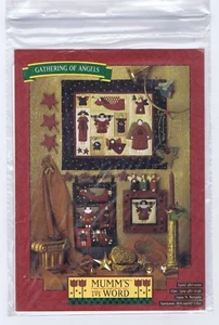 Mumm's the Word -Gathering of Angels- Wallhanging Quilt Pattern -NEW - Picture 1 of 2