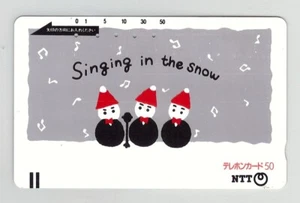 Phone Card CHRISTMAS Japan Telephon Card NO Sip Telecom - Picture 1 of 2