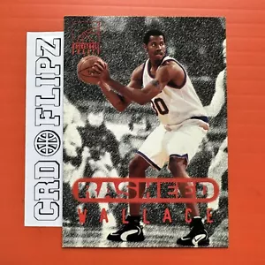 #99 Rasheed Wallace 1996 tablero de puntuación novatos Washington Bullets - Imagen 1 de 2