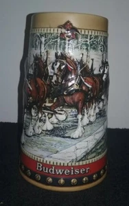 1988 BUDWEISER HOLIDAY STEIN  COLLECTION SERIES - Picture 1 of 6
