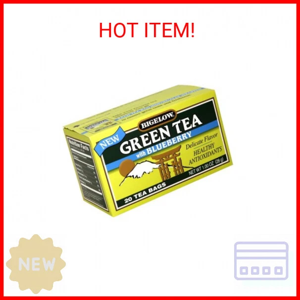 Té verde Bigelow con arándano, 20 ct Foto 1 de 1