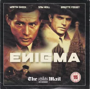 ENIGMA ( THE MAIL ON SUNDAY Newspaper DVD ) Martin Sheen , Sam Neill - Bild 1 von 3