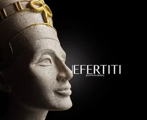 Reina egipcia Nefertiti - única en su clase - hecha en Egipto - Imagen 1 de 11
