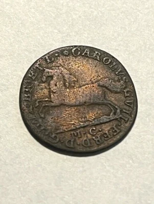 1788 German States/Wolfenbüttel 1 Pfennig/Dark/VG+ #19743 - Image 1 of 2