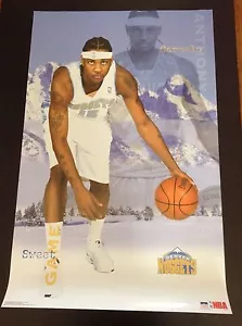 Poster originale Starline 2003 Carmelo Anthony Denver Nuggets ""Sweet Game"" disponibile oop - Foto 1 di 1