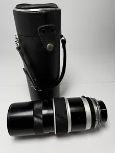 Tamron-F 85-205mm f/4.5 Lens For Minolta SRT Camera 722615 Kenko Skylight Vtg - Picture 1 of 13