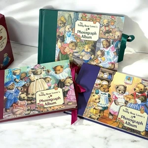 Set Of 3 Teddy Bear Lover’s Photograph Albums Robert Frederick 1996/1998 Max Ed - Picture 1 of 7