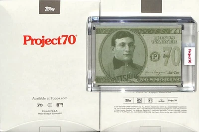 2021 TOPPS PROJECT 70 #665 1962 HONUS WAGNER - PITTSBURGH PIRATES - DON C - Image 1 of 2