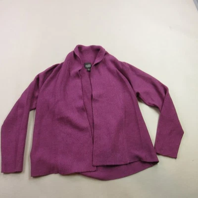 Suéter Eileen Fisher Mujer Pequeño Pequeño Manga Larga Exterior Cárdigan Informal Foto 1 de 4