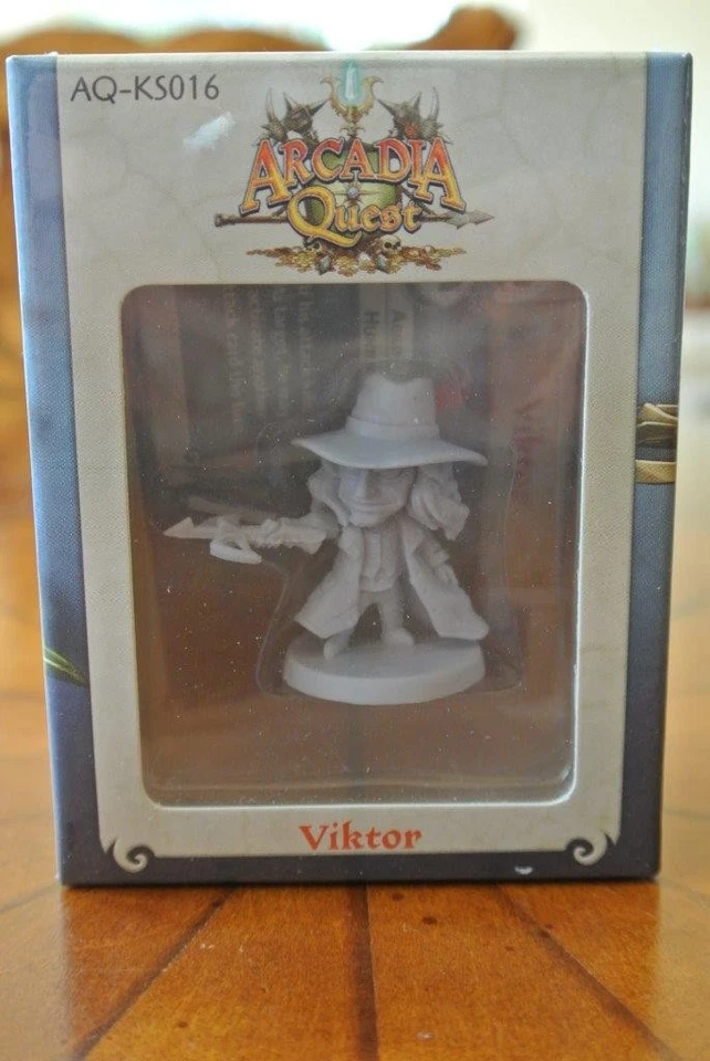 NEW SEALED BOXED Kickstarter EXCLUSIVE Arcadia Quest Mini Promo AQ-KS016 VIKTOR - Image 1 of 1