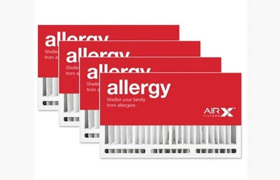 NEW IN BOX 4-Pack  16"x25"x5" MERV 11 Air Filters AirX - Image 1 of 2