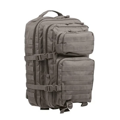 Mil-Tec Assault Backpack Pack 36 Ltr Rucksack Molle Urban Grey - Image 1 of 2