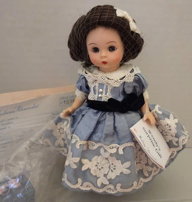 全新 Madame Alexander 娃娃 8 英寸 Wendy's Surprise 礼物 36781 带标签无盒 — 第 1/4 张图片