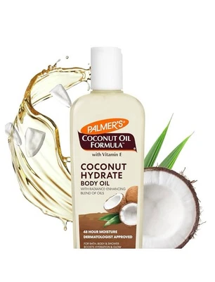 Palmer's Coconut Oil Formula Body Oil with Vitamin E 8.5 fl oz 48 hour moisture - Image 1 of 3