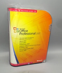 Microsoft Office Professional 2007 Full Version & Product Key - Picture 1 of 3