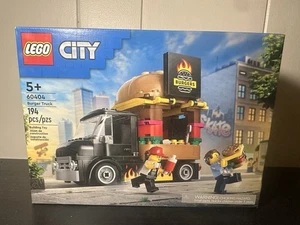 LEGO CITY: Burger Truck Giocattolo da Costruzione (60404) Fast Food Gioco Finto NUOVO E SIGILLATO - Foto 1 di 6