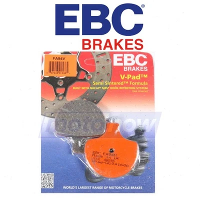 EBC Front Semi-Sintered V Brake Pads for 1997-2003 Harley Davidson FLSTS io - Image 1 of 4