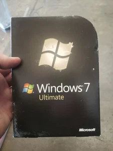 Microsoft Windows 7 Ultimate 32 Bit and 64 Bit DVDs MS WIN Full Retail Box Vers. - Picture 1 of 2