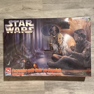Star Wars AMT Encounter with Yoda on Dagobah Action Scene SEALED Model Kit #8263 - Picture 1 of 6