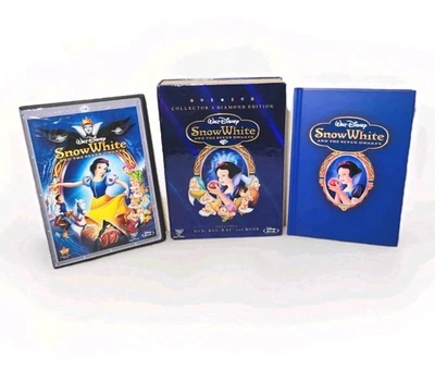 Snow White and the Seven Dwarfs Blu-ray Diamond Edition Box Set No DVD - Image 1 of 4