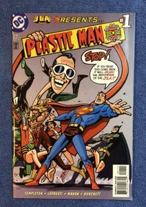 JLA PRESENTS: PLASTIC MAN 38 PAGE SPECIAL #1 AUGUST 1999 DC - Foto 1 di 4