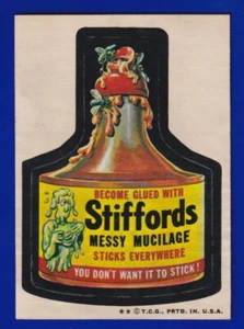 STIFFORDS 1974 TOPPS WACKY PACKAGES series 5 VERY GOOD - Picture 1 of 2