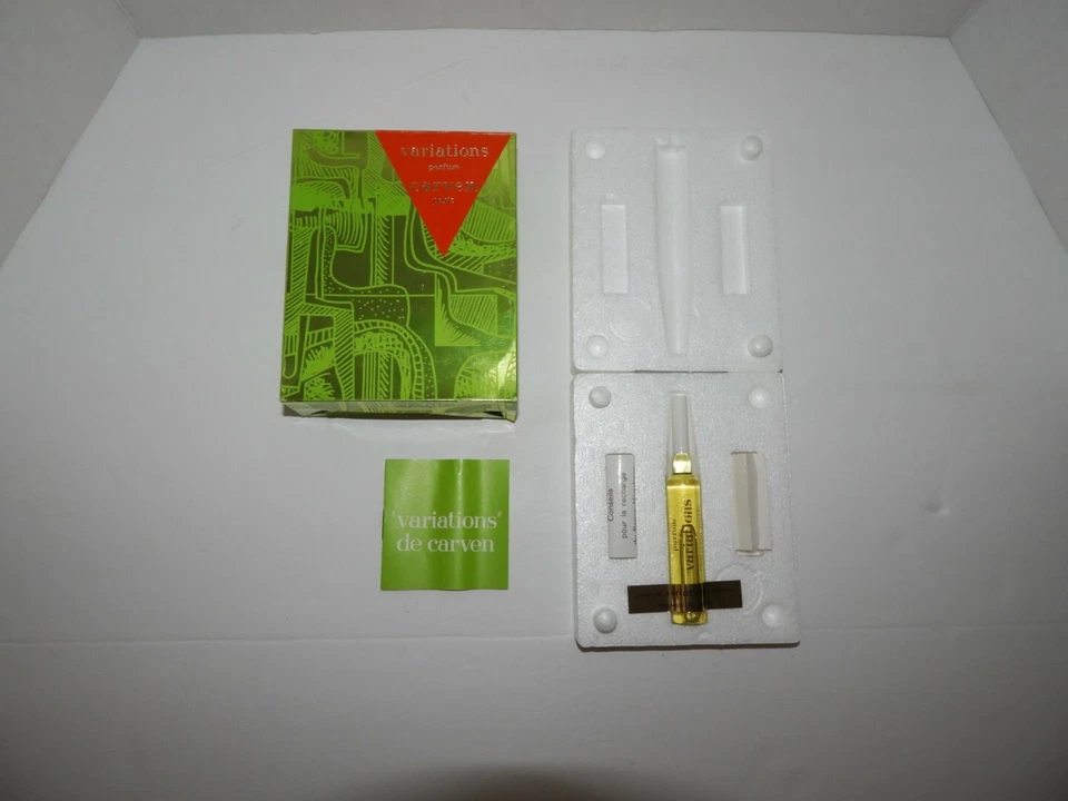Carven Variations Parfum extrait perfume ampoule refill RARE 1/2oz *NEW* - Image 1 of 4