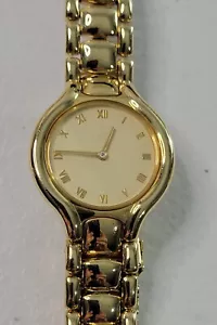 Ebel Beluga 18k Solid Gold 71 Grams Swiss 4 Jewels Quartz Ladies Watch And Box - Picture 1 of 11