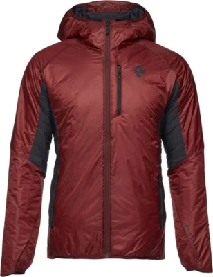 Sudadera con capucha híbrida Black Diamond Vision para hombre XL carmesí oscuro precio de venta sugerido por el fabricante $295 nueva con etiquetas Foto 1 de 4