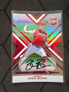 2016 Panini Elite Extra Edition Baseball Auto Zack Burdi 65/75 - Picture 1 of 2