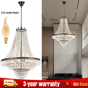 Modern 9-Light French Empire Country Foyer Chandelier Pendant Lamp Lighting New - Picture 1 of 12