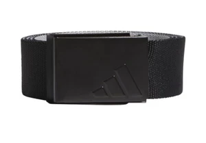 Adidas Men's Golf Reversible Web Belt-BLACK - Picture 1 of 3