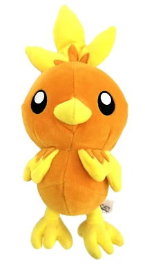 Peluche pájaro de peluche Torchic de colección Pokemon 2001 juguete Nintendo 11 en naranja Foto 1 de 4