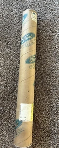 NOS 1984-85 Ford Escort Left Door Overlay Woodgrain Decal Transfer E1FZ7420748A - Picture 1 of 11