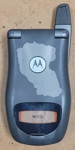 Motorola i series i836 - Gray ( Nextel ) Rare Cellular iDEN Flip Phone - READ - Picture 1 of 8