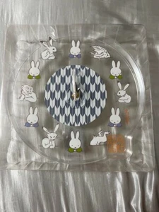 Orologio da parete Miffy Miffy x Birds and Beasts caricatura orologio interno chiaro - Foto 1 di 24