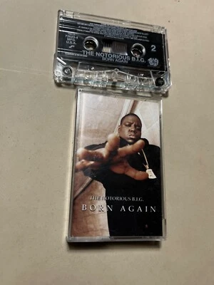 UNTESTED Notorious B.I.G. Born Again 1999 Bad Boy Entertainment Cassette Tape - Image 1 of 2