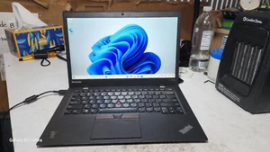 LENOVO CARBON X1 8GB 256GB SSD WINDOWS 11 5TH GEN i7 BATTERY 100% HOLD SIM CARD - Picture 1 of 9