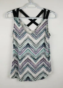 Maurices Tank Top Multicolor Chevron Pattern Womens Size XS - Picture 1 of 8
