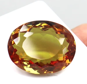 AAA+ Gemstone Certified Color Changing Natural Alexandrite Oval Cut 89 Ct - Picture 1 of 9