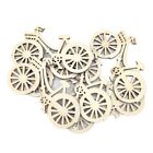 20pcs Scrapbookings Bicycle Wood Ornaments Bicycle Wood  Party