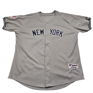 Majestic Mariano Rivera #42 New York Yankees Sewn Baseball Jersey 56 - Picture 1 of 15