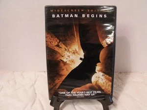 Batman Begins DVD 2005 Widescreen Christian Bale BRAND NEW SEALED - Picture 1 of 2