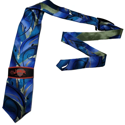 Corbata de seda para hombre J.Garcia Virtual Reality Ape Collection 44 edición limitada Foto 1 de 4