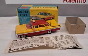 CORGI TOYS 1/43 CHEVROLET TAXI CAR ITEM 480 RARO VINTAGE - Foto 1 di 4