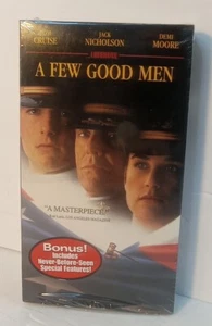 A Few Good Men (VHS 1992) Tom Cruise Jack Nicholson Demi Moore NEW SEALED - Picture 1 of 7