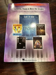 Let It Go, Happy, & More Hot Singles (Pop Piano Hits) - Paperback  Sheet Music - Picture 1 of 5