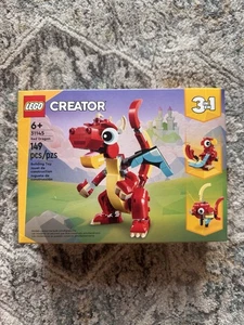 LEGO CREATOR: Drago Rosso (31145) - Foto 1 di 2
