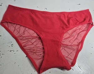 Victoria's Secret Vintage Low-Rise Hiphugger Hipster Size L Rhinestones - Picture 1 of 10