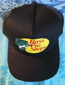 Bass Pro Shops Cap Hat Adjustable Snapback Trucker Fishing Baseball - Picture 1 of 4